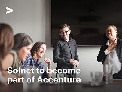 Solnet to become part of Accenture